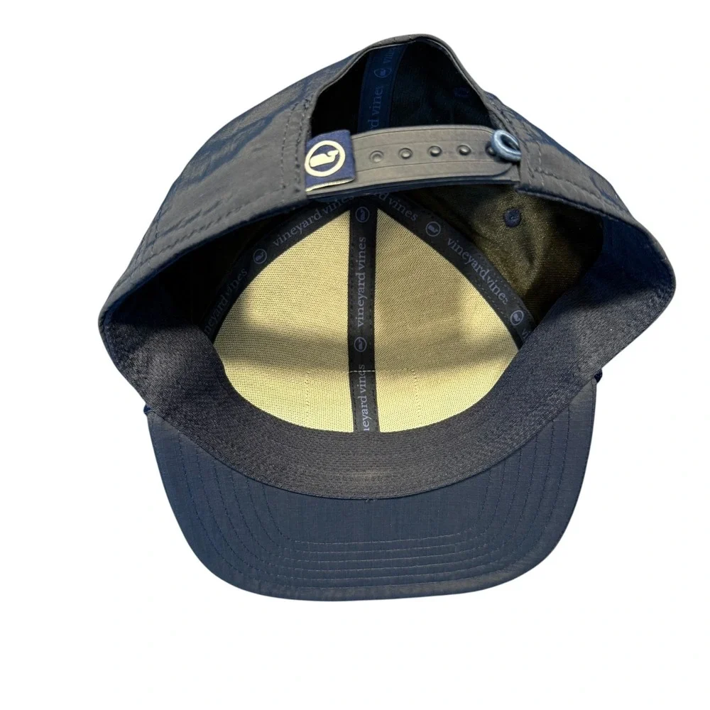 Vineyard Vines Youth Hat Navy Blue Snapback‎ with VV Fish Logo
